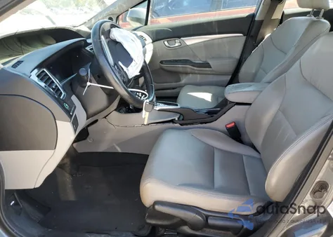 2013 Honda Civic Exl z USA, uszkodzony, nr VIN 2HGFB2F96DH540610